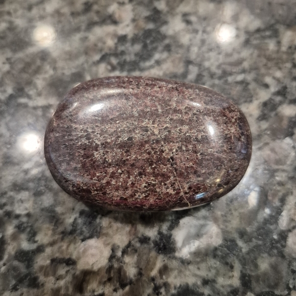 Natural Llanite Jasper Que Serra Palm Stone #8 New - Picture 5 of 6